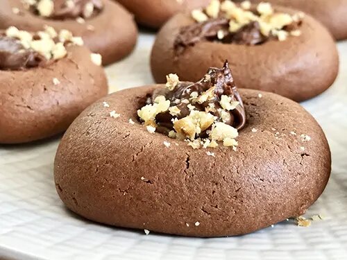 Galletas de crema de avellana